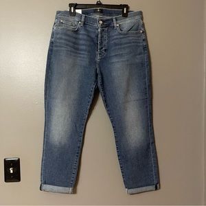 7 for all mankind josefina boyfriend jeans NWT